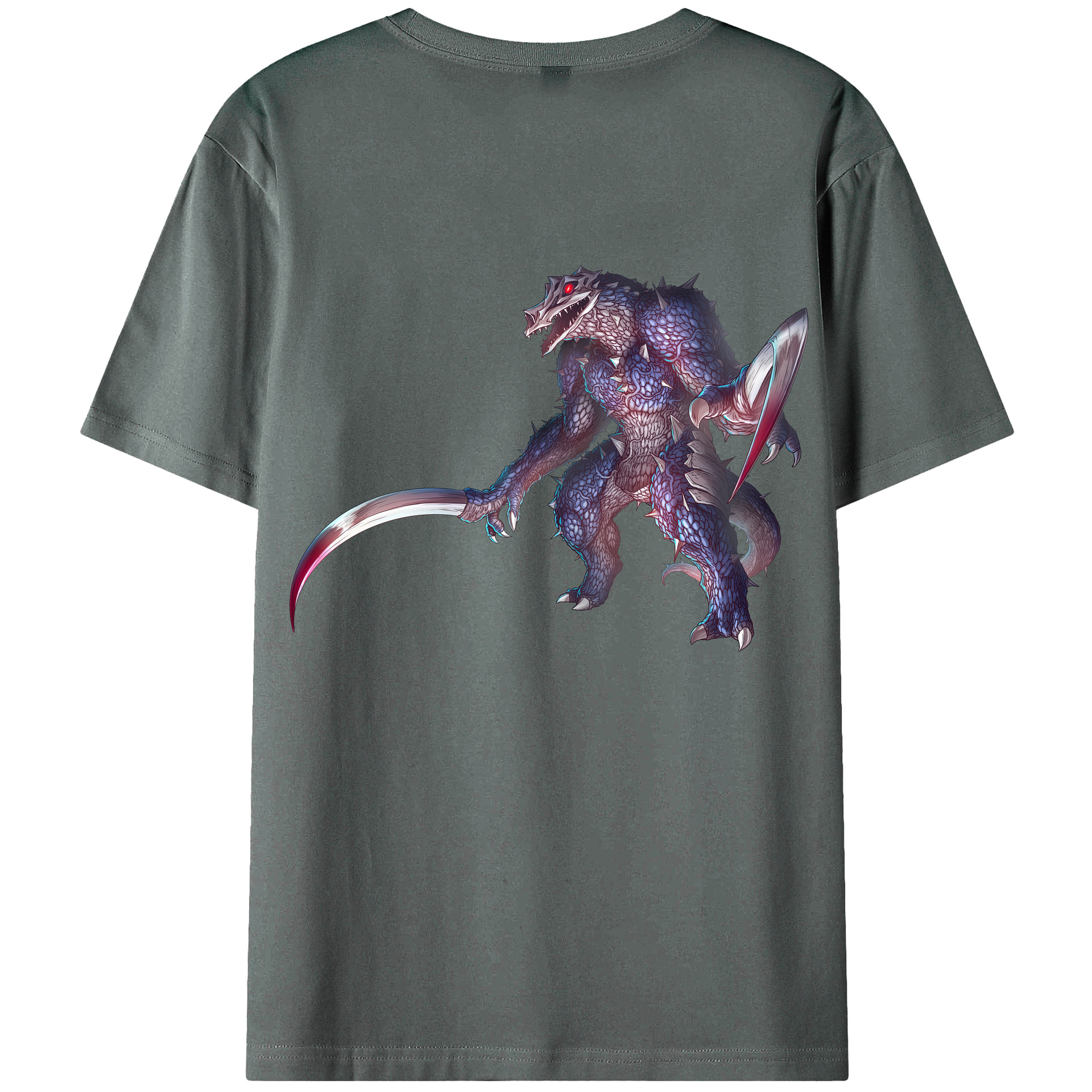 （画像用） ウルトラマン Ultraman 綿100％ メンズ半袖Tシャツ（バックプリント） 通気性